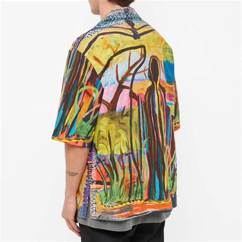 givenchy vampire shirt|Givenchy hawaiian shirts.